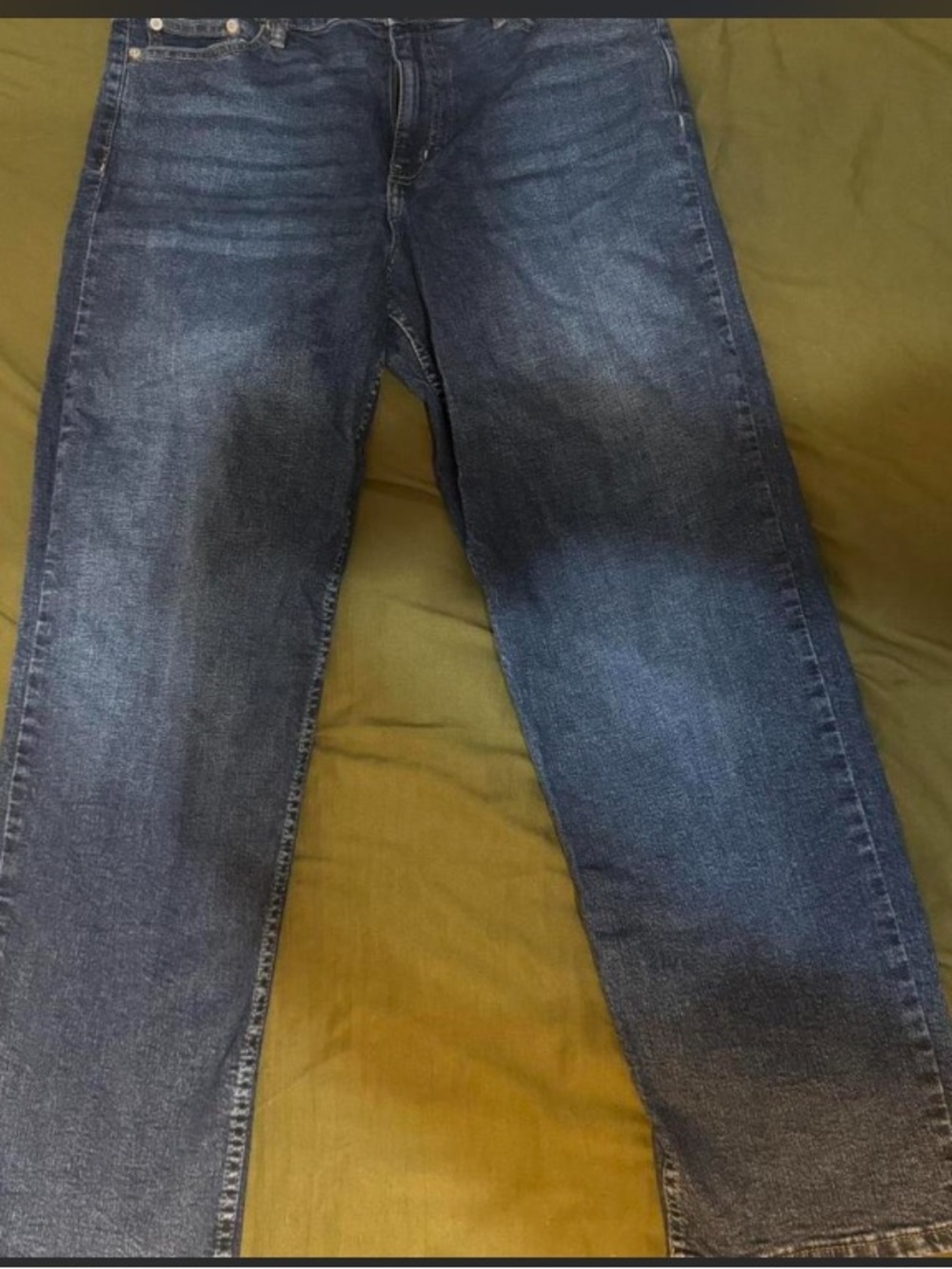 Women’s Calvin Klein Jeans Straight Leg in Dark Blue Denim Size 12/31